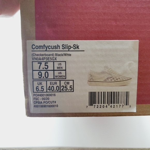 Vans Checkerboard Comfycush slip-Sk - Picture 4 of 14